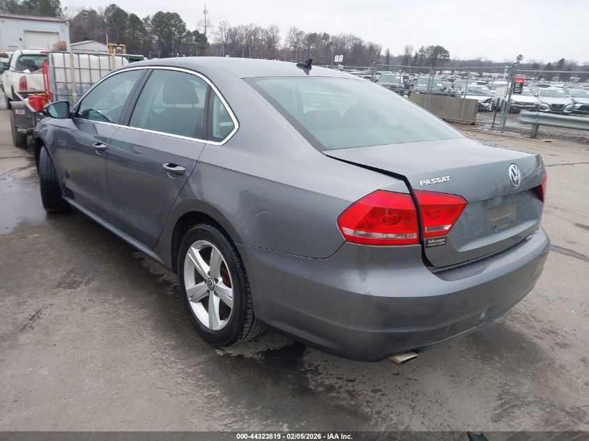 2012 Volkswagen Passat 2.5L Se