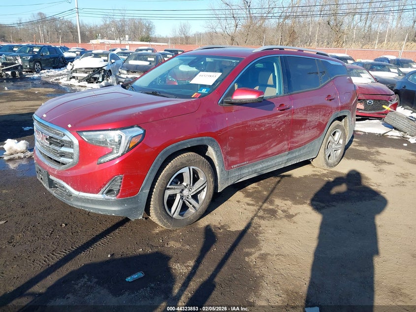 VIN 3GKALWEUXJL232592 2018 GMC TERRAIN SLT DIESEL