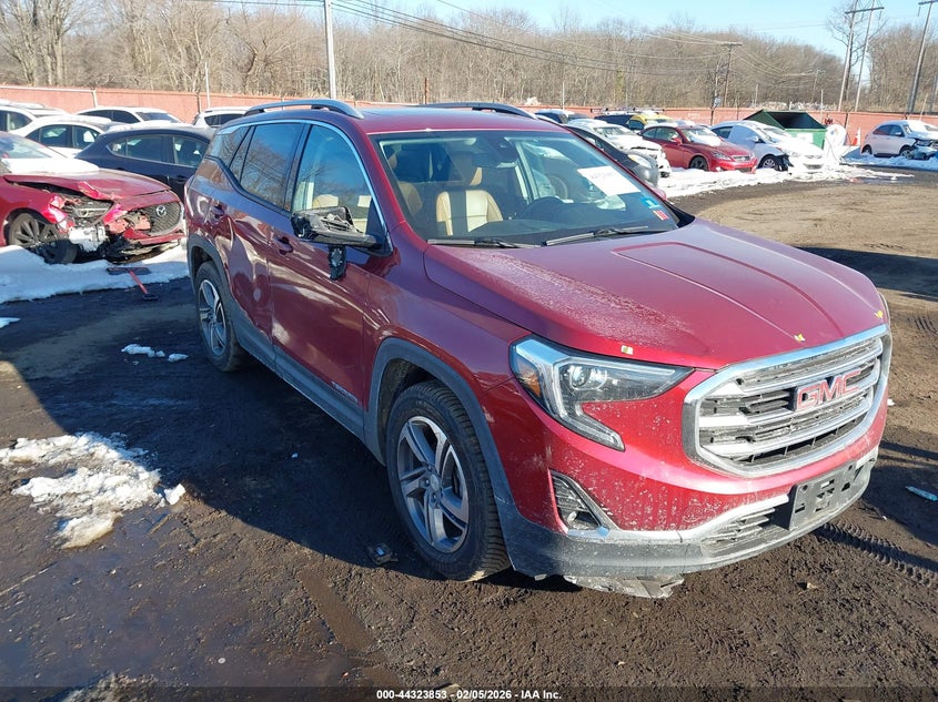 VIN 3GKALWEUXJL232592 2018 GMC TERRAIN SLT DIESEL