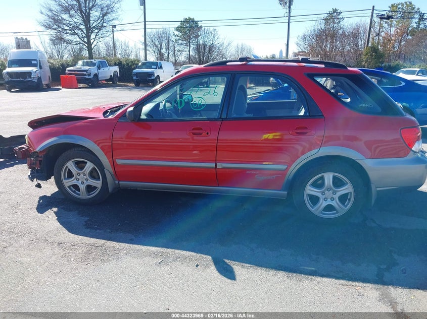 2004 Subaru Impreza Outback Sport VIN: JF1GG68584H810146 Lot: 44323969