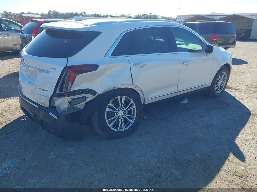 Vin: 1gykncrs3mz236220, lot: 44820415, cadillac xt5 fwd premium luxury 20214
