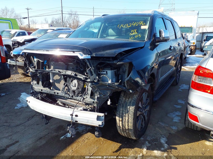 Vin: 5tdfy5b1xns189122, lot: 44820525, toyota sequoia limited 20222