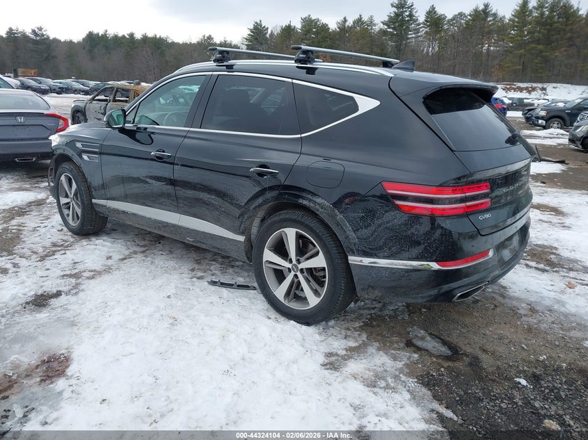 Vin: kmuhcesc9mu033167, lot: 44820533, genesis gv80 3.5t awd advanced 20213