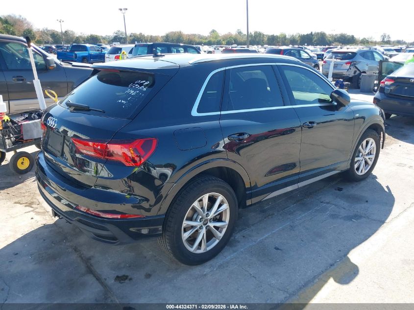 2024 Audi Q3 Premium 45 Tfsi S Line Quattro Tiptronic