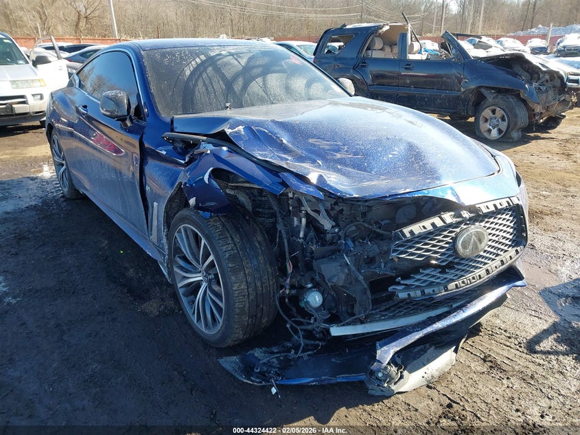 2020 Infiniti Q60 Luxe Awd VIN: JN1EV7EL8LM380286 Lot: 44324422