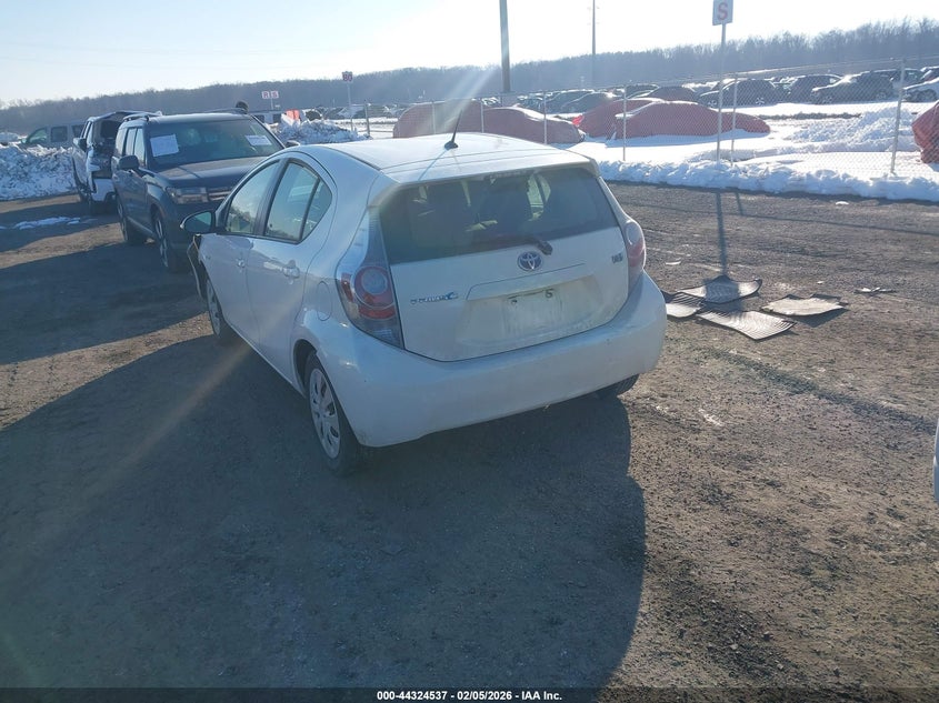 2012 Toyota Prius C Two