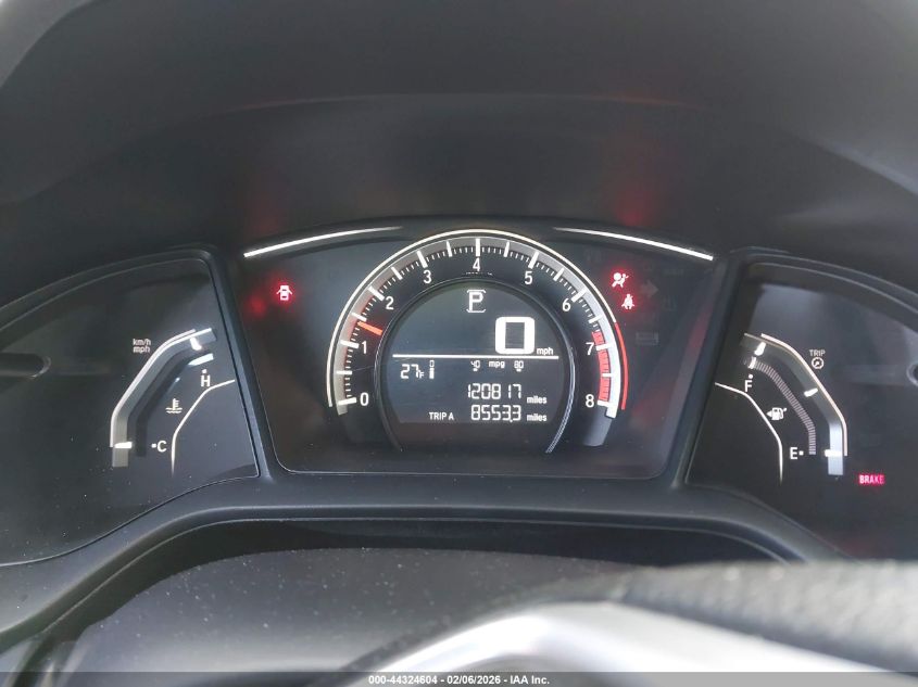 2016 Honda Civic Lx VIN: 19XFC2F52GE020557 Lot: 44324604