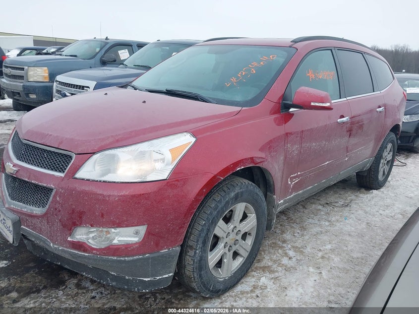 Vin: 1gnkrjed1cj300930, lot: 44821045, chevrolet traverse 2lt 20122