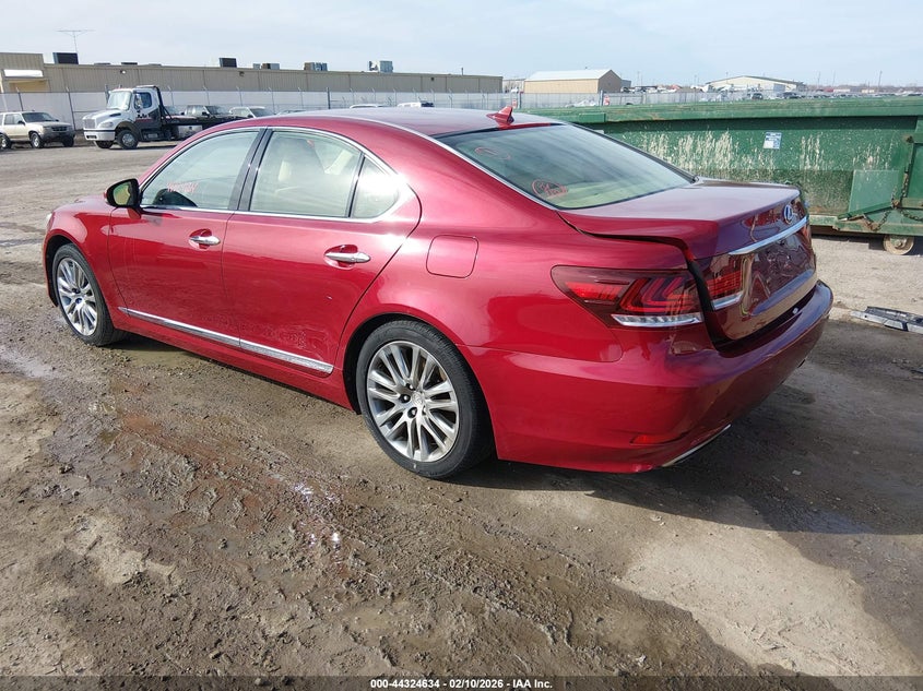 Vin: jthbl5ef9d5123524, lot: 44821062, lexus ls 460 20133