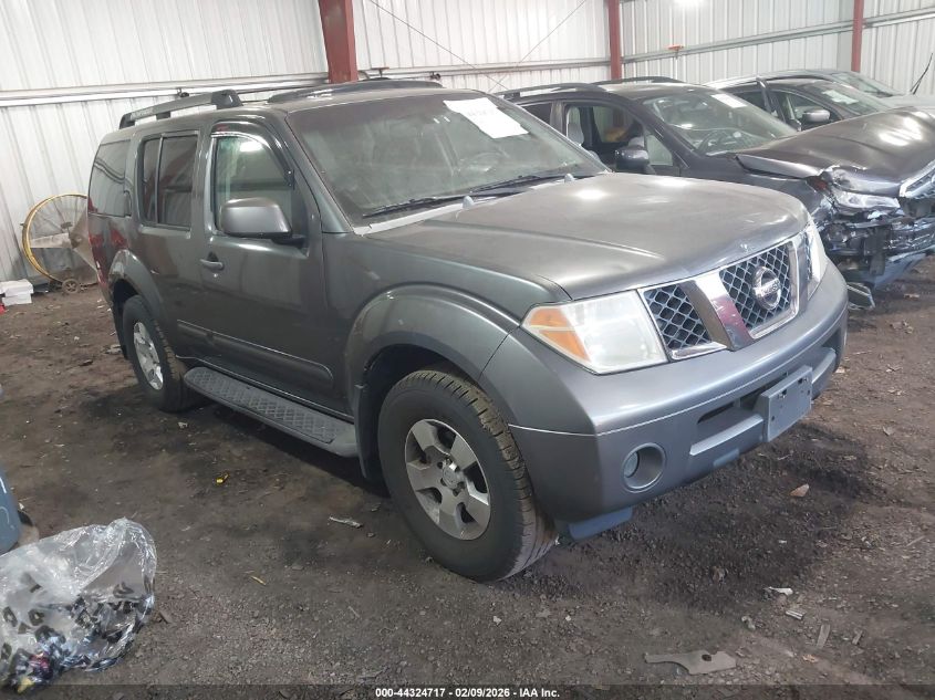 2006 Niss Pathfinder Se 4Wd Le/S/Se/Se Off-Road