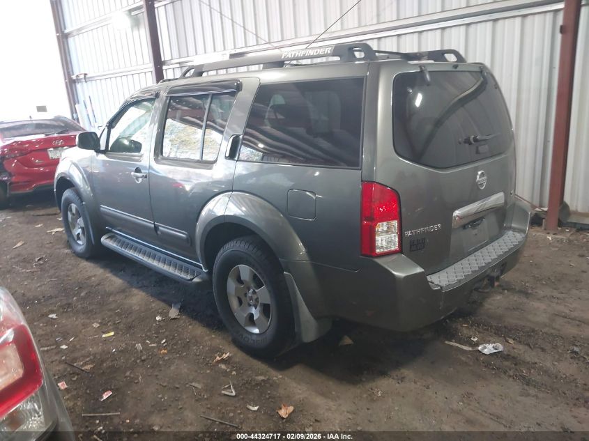 2006 Niss Pathfinder Se 4Wd Le/S/Se/Se Off-Road