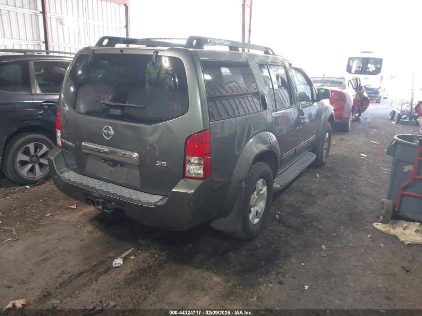 2006 Niss Pathfinder Se 4Wd Le/S/Se/Se Off-Road