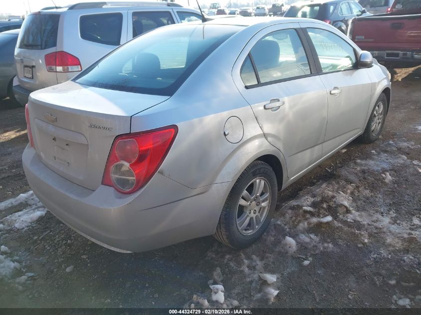 2012 Chevrolet Sonic 2Ls