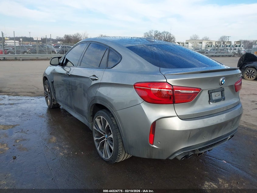 Vin: 5ymkw8c53g0r43370, lot: 44821204, bmw x6 m 20163