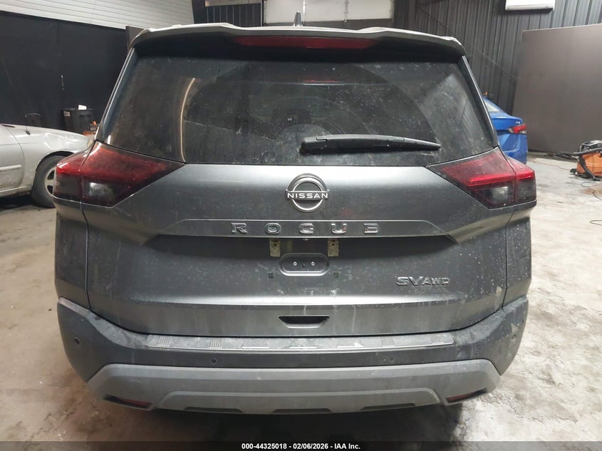 2022 Nissan Rogue Sv Intelligent Awd VIN: 5N1BT3BB9NC698514 Lot: 44325018