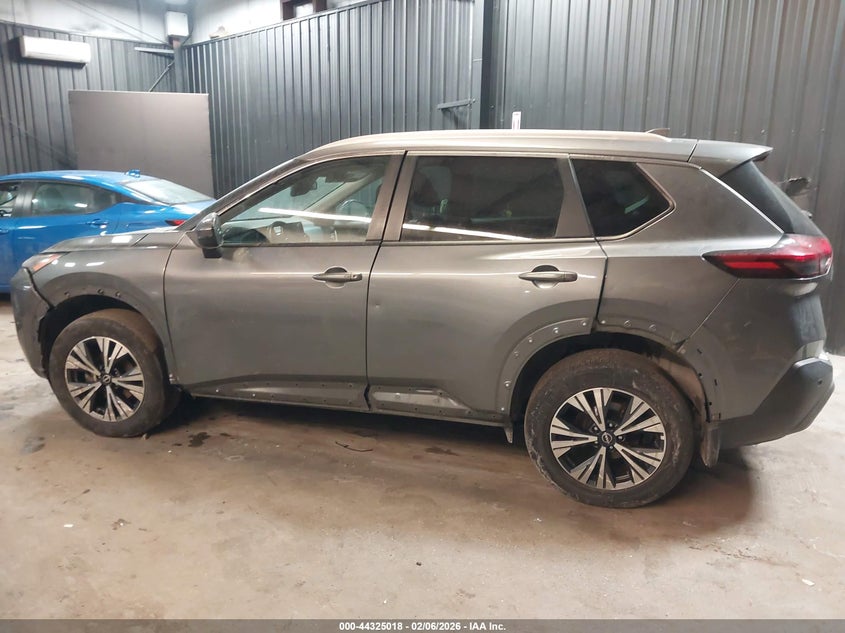 2022 Nissan Rogue Sv Intelligent Awd VIN: 5N1BT3BB9NC698514 Lot: 44325018