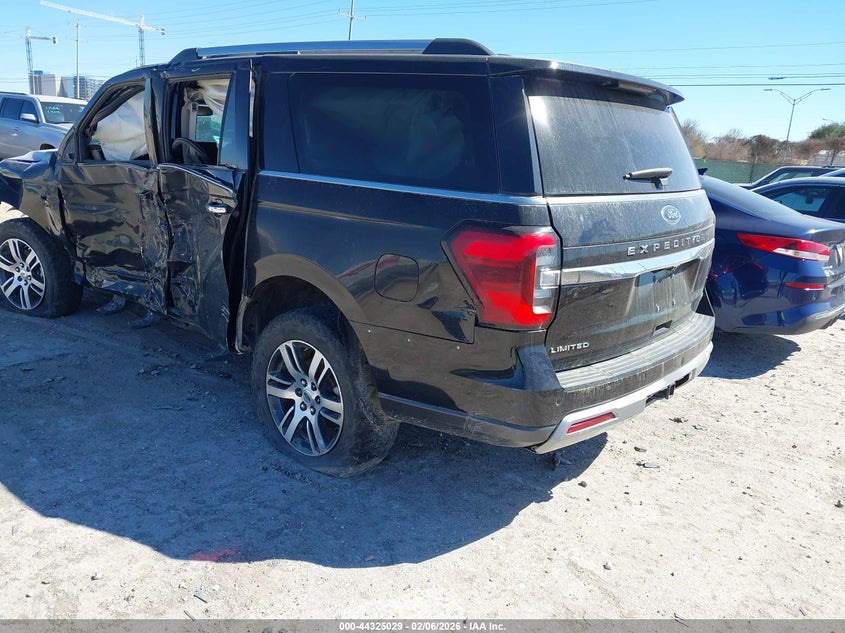 Vin: 1fmjk2a87rea46046, lot: 44821458, ford expedition limited max 20243