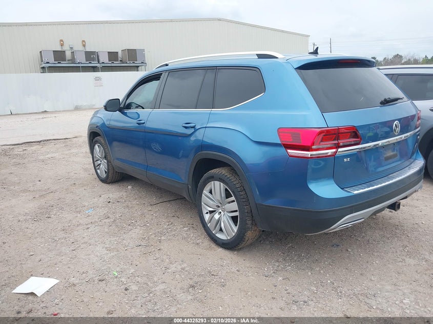 2019 Volkswagen Atlas 3.6L V6 Se W/Technology