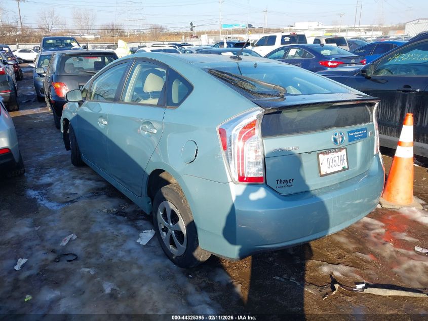 2013 Toyota Prius Three