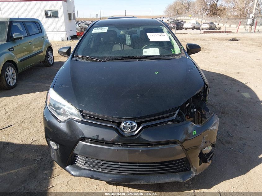 2015 Toyota Corolla Le Plus VIN: 5YFBURHE5FP350630 Lot: 44325438