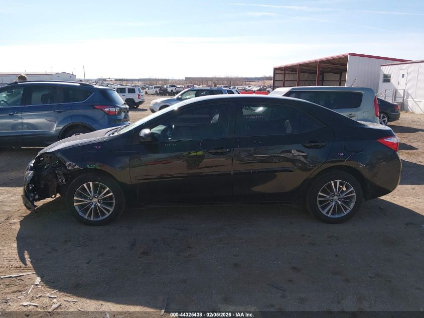 2015 Toyota Corolla Le Plus VIN: 5YFBURHE5FP350630 Lot: 44325438