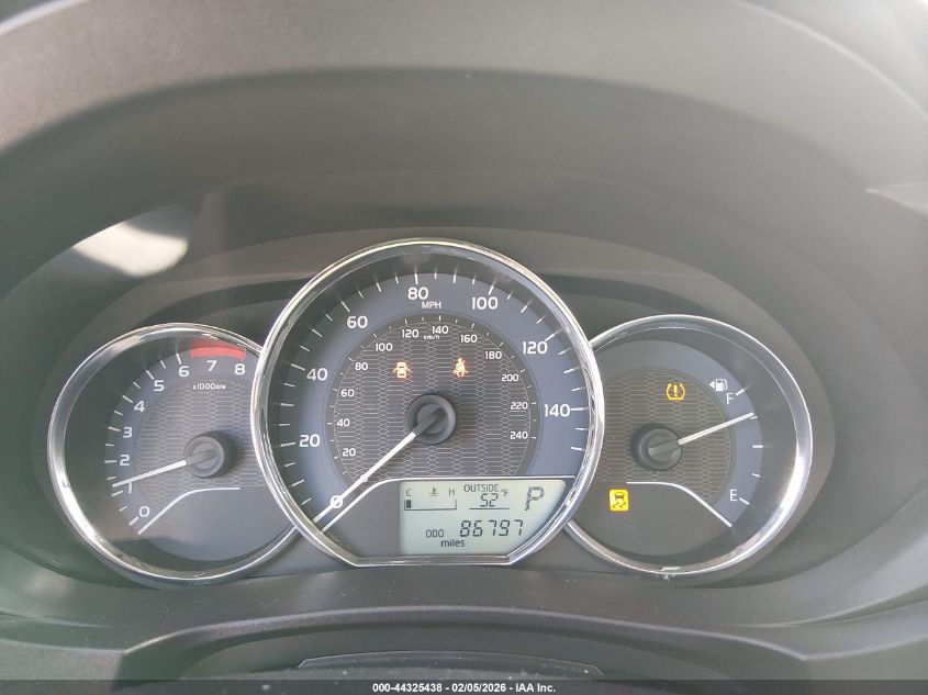 2015 Toyota Corolla Le Plus VIN: 5YFBURHE5FP350630 Lot: 44325438