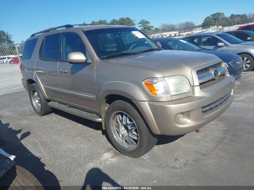 2005 Toyota Sequoia Sr5 V8