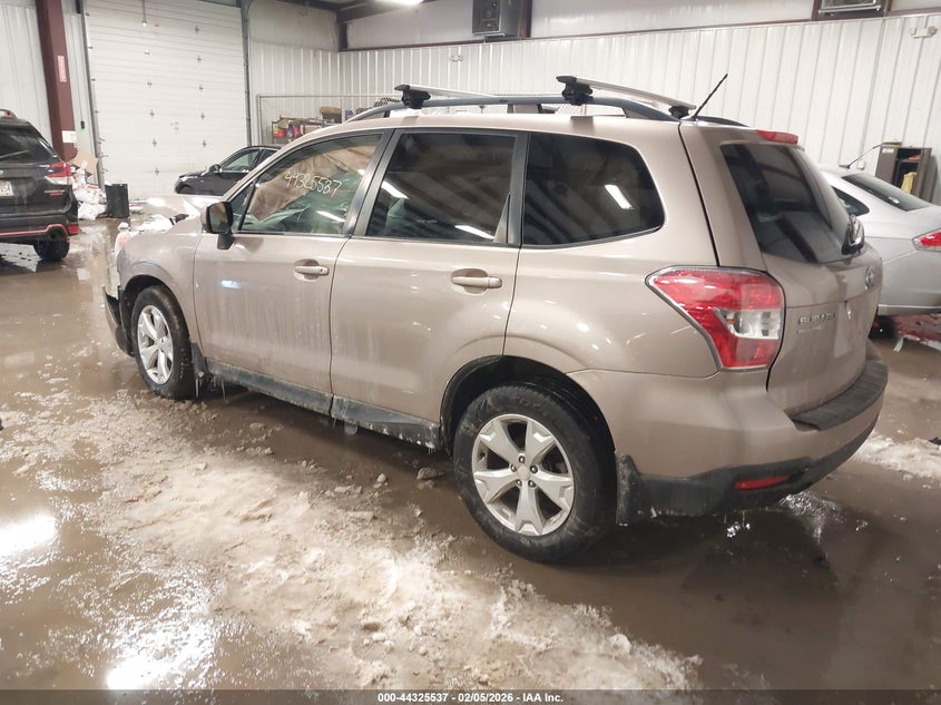 Vin: jf2sjadc9fh802073, lot: 44821966, subaru forester 2.5i premium 20153