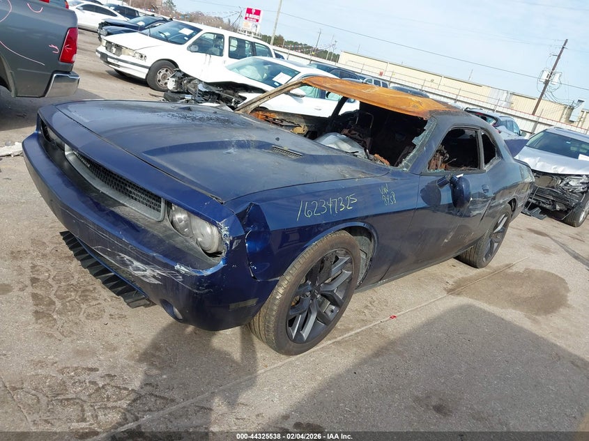 Vin: 2c3cdyag4eh258458, lot: 44821967, dodge challenger sxt plus 20142