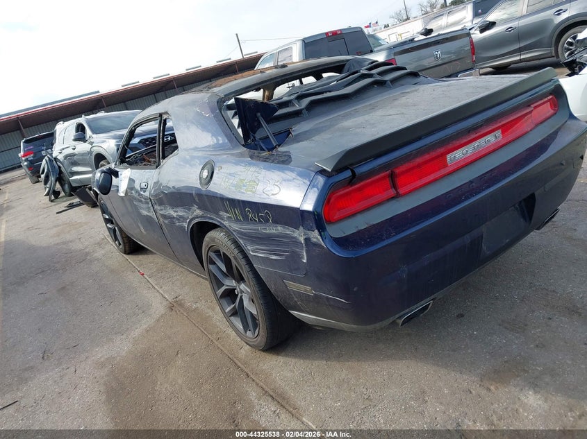 Vin: 2c3cdyag4eh258458, lot: 44821967, dodge challenger sxt plus 20143