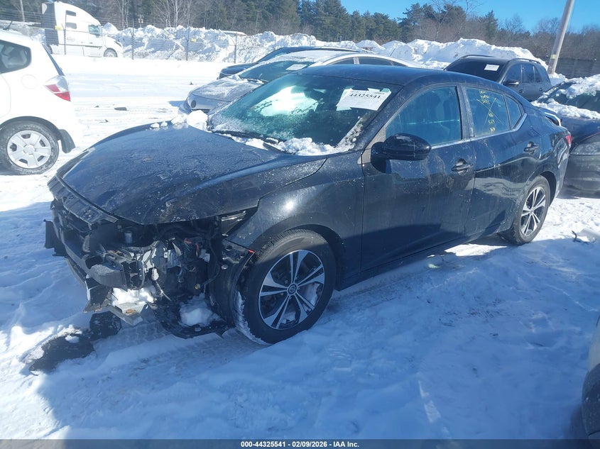 2022 Nissan Sentra Sv Xtronic Cvt