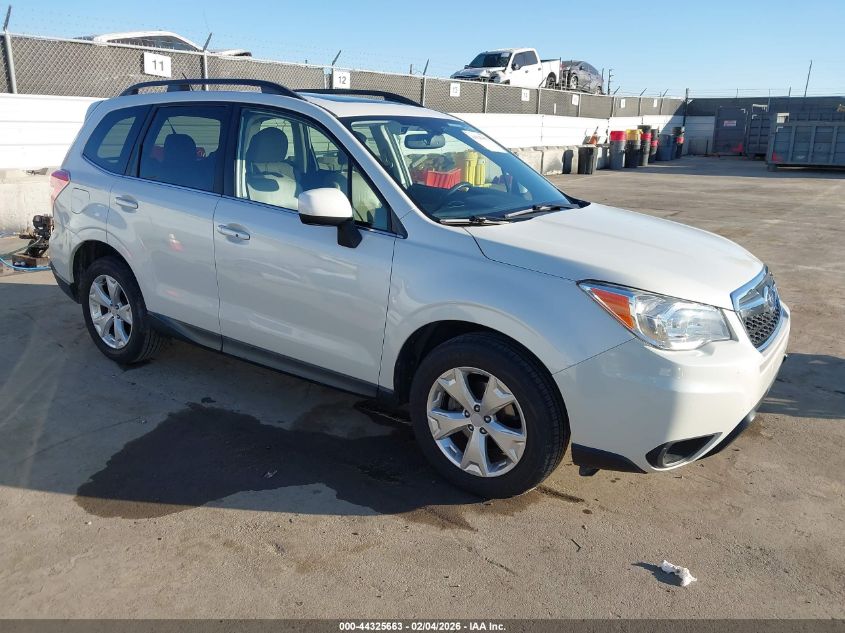 2015 Subaru Forester 2.5I Limited