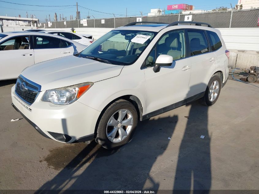 2015 Subaru Forester 2.5I Limited