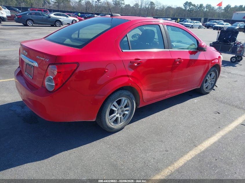 2015 Chevrolet Sonic Lt Auto