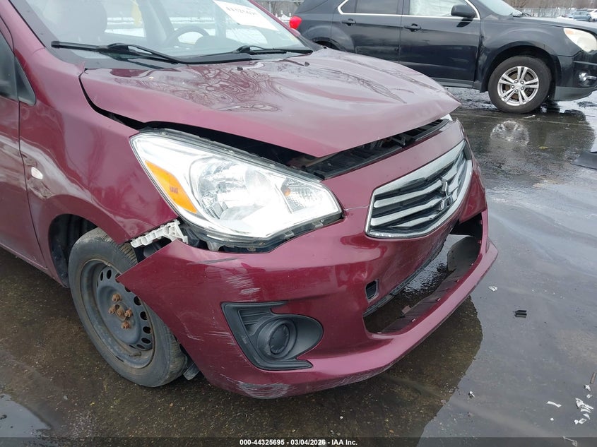 2017 Mitsubishi Mirage G4 Es VIN: ML32F3FJ0HHF15544 Lot: 44325695