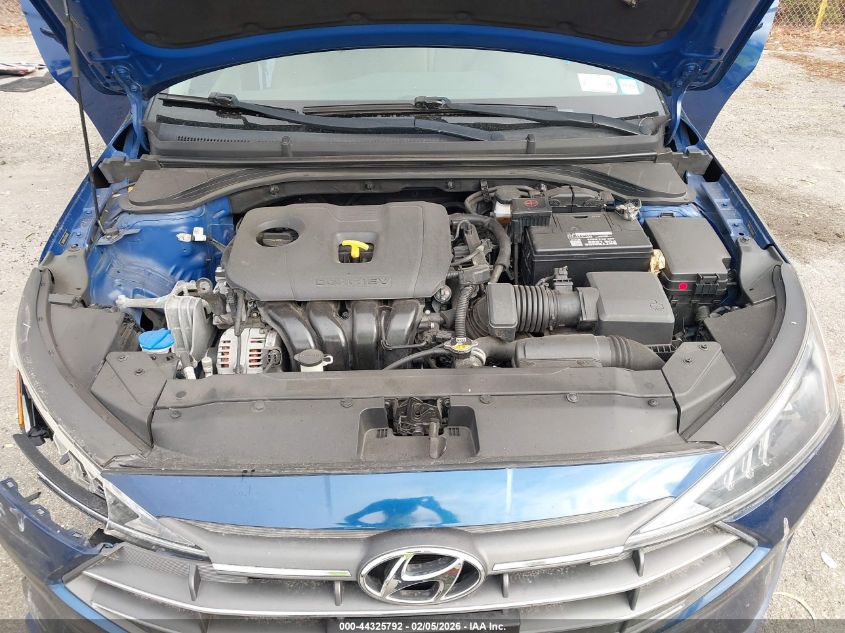 2020 Hyundai Elantra Sel VIN: 5NPD84LF3LH498638 Lot: 44325792