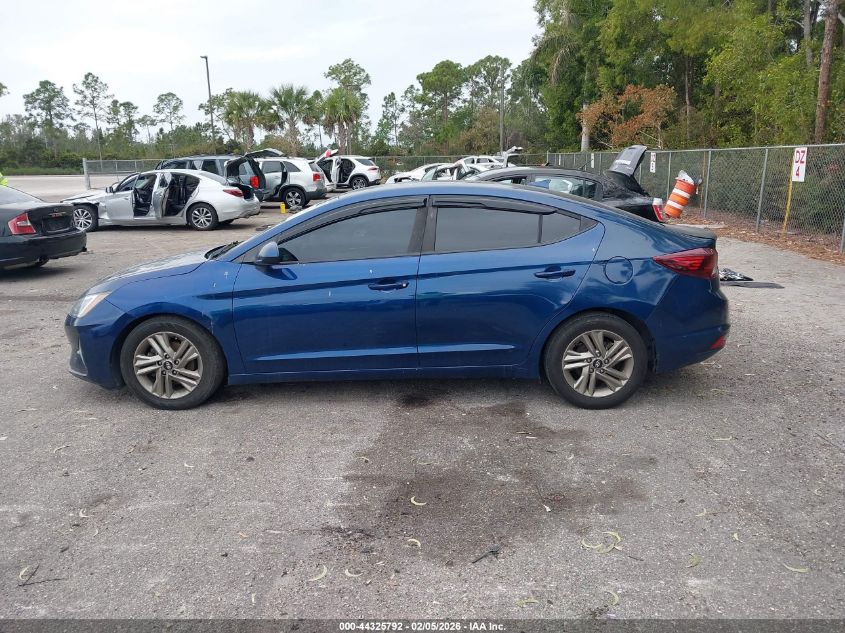 2020 Hyundai Elantra Sel VIN: 5NPD84LF3LH498638 Lot: 44325792