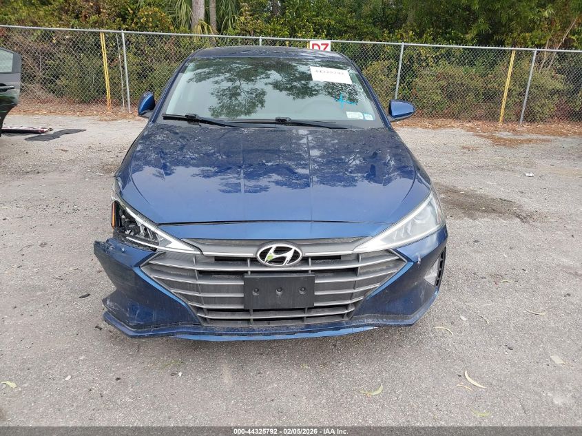 2020 Hyundai Elantra Sel VIN: 5NPD84LF3LH498638 Lot: 44325792