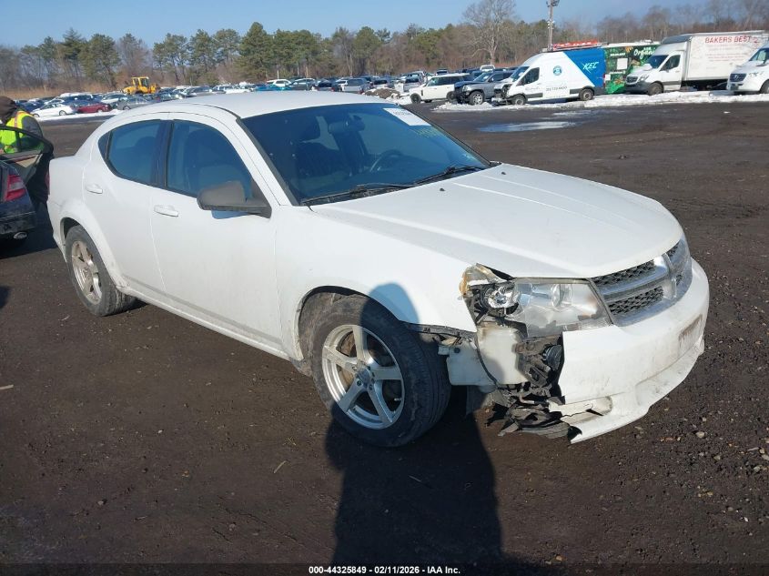 2012 Dodge Avenger Se
