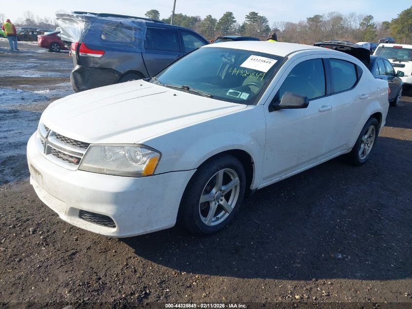 2012 Dodge Avenger Se