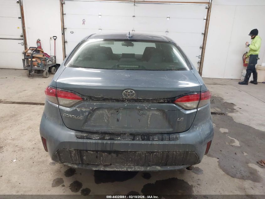 2020 Toyota Corolla Le VIN: 5YFEPRAE2LP017425 Lot: 44325861