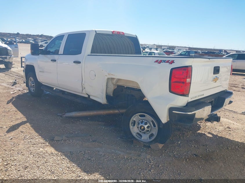 2018 Chevrolet Silverado 2500Hd Wt