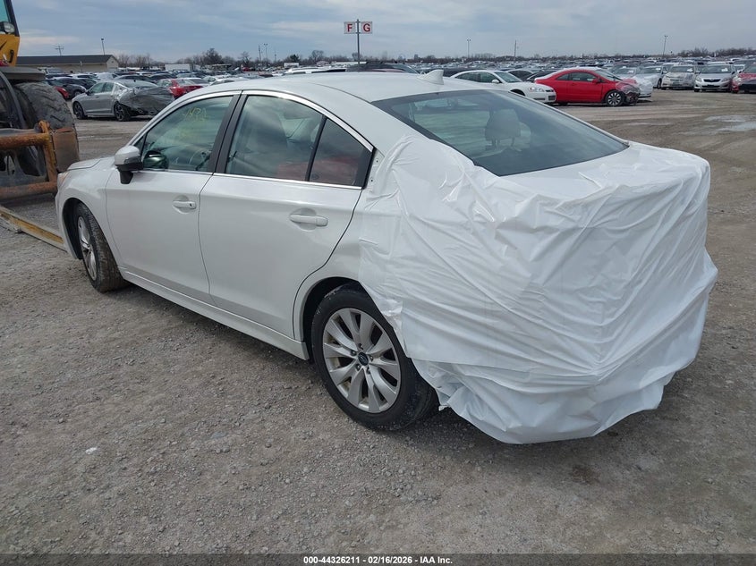 Vin: 4s3bnbh64g3050553, lot: 44822640, subaru legacy 2.5i premium 20163
