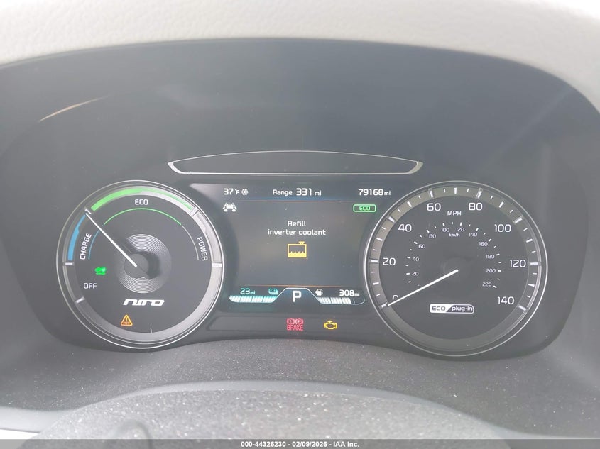 VIN KNDCC3LD2K5289019 2019 KIA NIRO PLUG-IN HYBRID EX PREMIUM