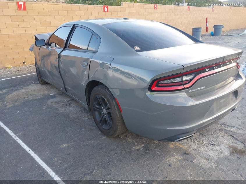 Vin: 2c3cdxbg2kh709665, lot: 44822722, dodge charger sxt rwd 20193