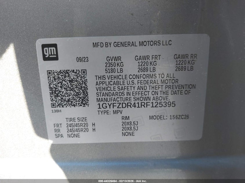 2024 CADILLAC XT4 SPORT UTILITY VEHICLE 2.0L I-4 DI, DOHC, VVT, TURBO, 235HP