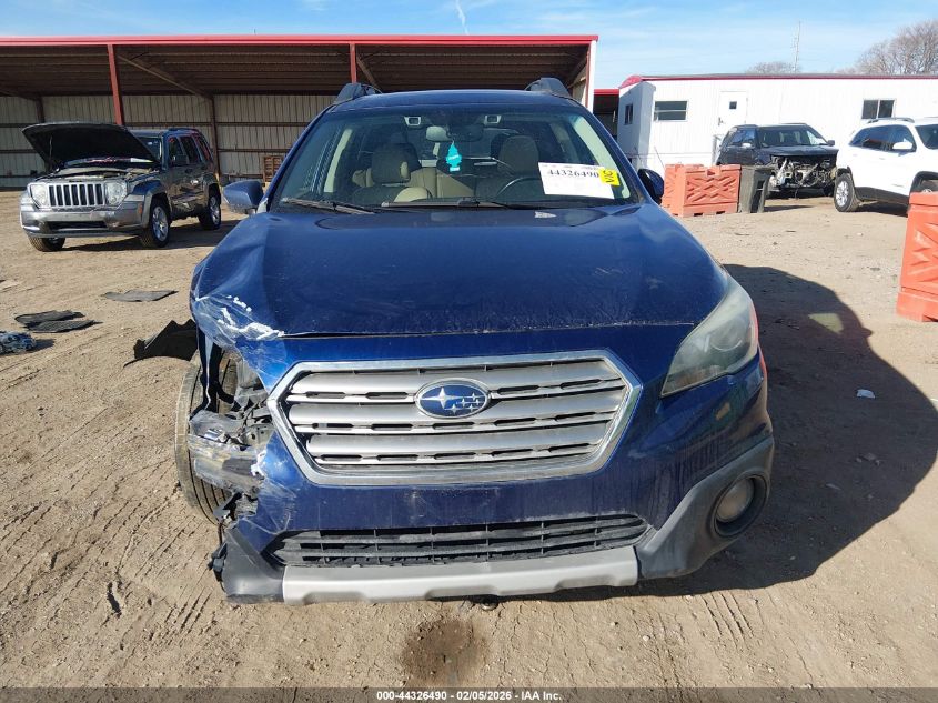 2015 Subaru Outback 2.5I Limited VIN: 4S4BSBNC2F3360634 Lot: 44326490