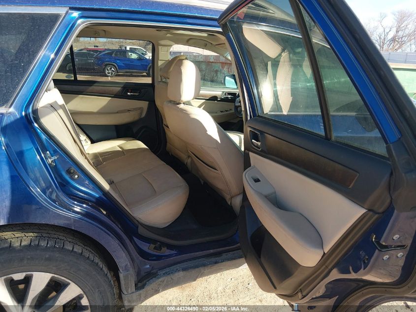 2015 Subaru Outback 2.5I Limited VIN: 4S4BSBNC2F3360634 Lot: 44326490