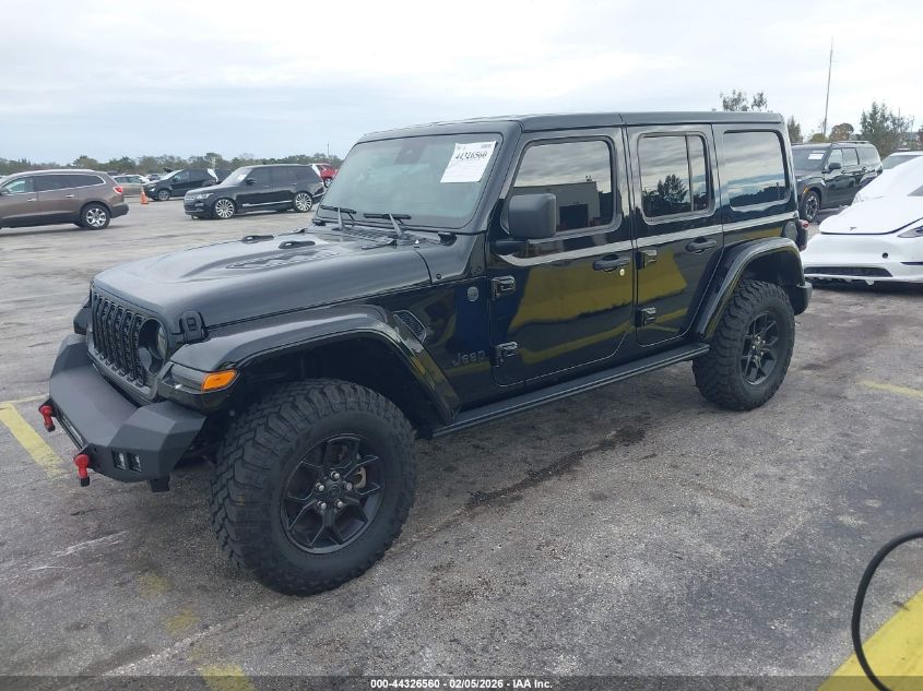 2024 Jeep Wrangler 4-Door Willys 4X4