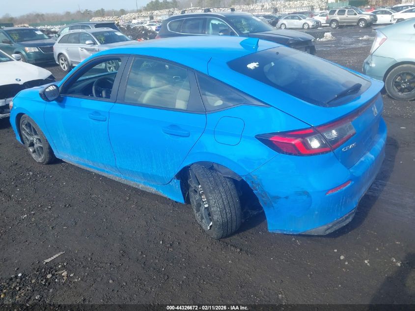 2025 Honda Civic Hybrid Sport